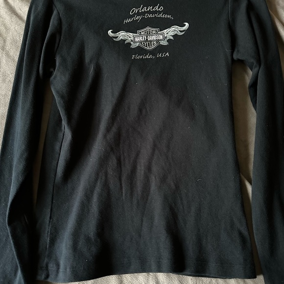Harley Davidson Orlando Fl long sleeve medium t-shirt - Picture 3 of 8